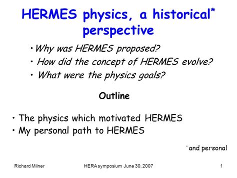 how hermes evolved